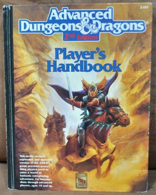 Advanced Dungeons & Dragons 2nd.  Edition Player 