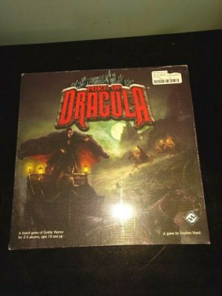 Fury Of Dracula 2008 Edition Fantasy Flight Board Game