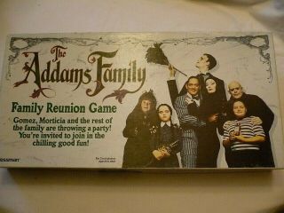 The Addams Family Reunion Board Game,  Complete,  1991,  4445,  Morticia,  Lurch