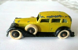 Vintage Tootsie Toy - Graham - 6 - Wheel Convertible Sedan - Two Tone Paint -