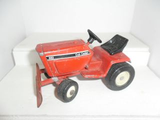 Vintage Ertl Ih 682 Cub Cadet Lawn & Garden Tractor,  Red In Color W/ Front Plow