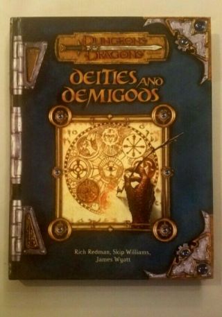 Deities And Demigods D&d 3rd Edition Dungeons And Dragons