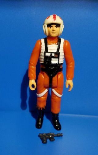 Vintage Kenner China Coo Star Wars Luke Skywalker X - Wing Pilot Complete 1978
