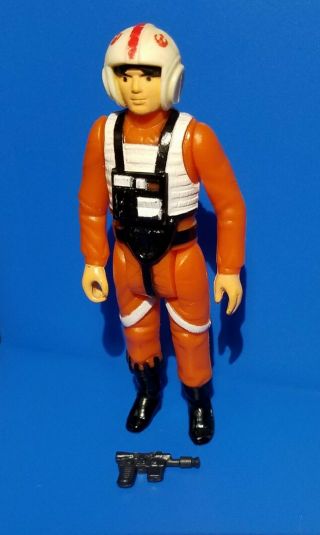 Vintage Kenner China COO Star Wars Luke Skywalker X - Wing Pilot COMPLETE 1978 2