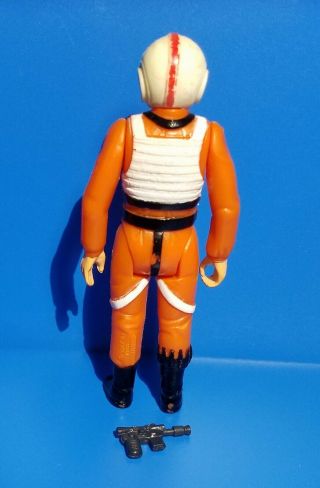 Vintage Kenner China COO Star Wars Luke Skywalker X - Wing Pilot COMPLETE 1978 3