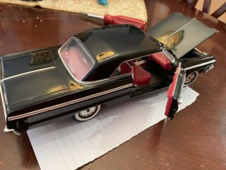 Price Drop—ertl 1964 Chevy Cheverolet Impala Black 1/18 Scale