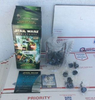 Star Wars Miniatures Universe Booster Pack Opened 2