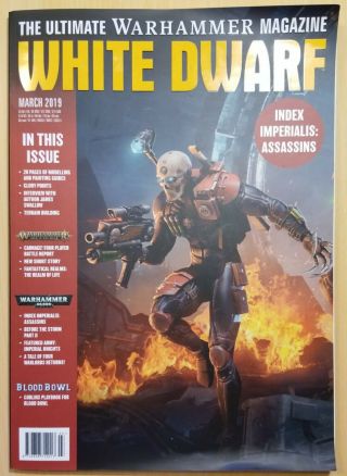 Gw Games Workshop White Dwarf March 2019 Oop