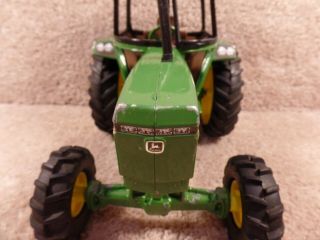 Vintage 1985 ERTL 1/16 Scale Diecast John Deere 2550 4x4 Tractor Farm Toy 6