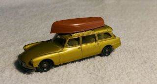 Vintage Husky Diecast Citroen Safari With Row Boat Extremely Rare