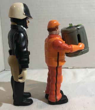 Real Ghostbusters X - COP/ Can Man Figures 1988 Vintage HAUNTED HUMANS 5