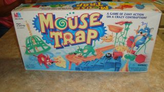 Milton Bradley - 1994 Mouse Trap Board Game 100 Complete