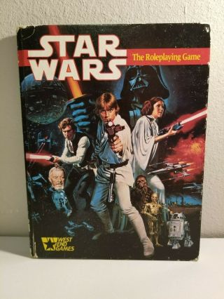 Star Wars The Roleplaying Game Core Rule Book - West End Games