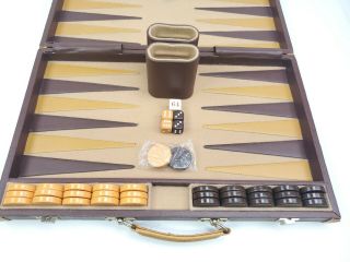 Vintage Backgammon Suitcase