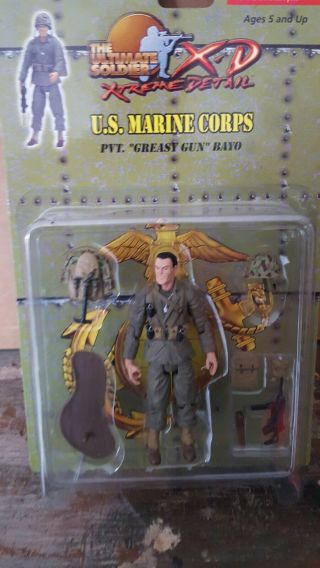21st Century Ultimate Soldier 1:18 Scale - Us Marine Corps - Pvt.  Greasy Gun Bay