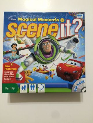 Disney Scene It Magical Moments Dvd Game Screenlife 2011