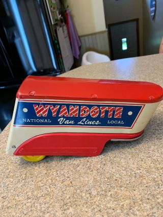 Vintage Wyandotte Semi Trailer