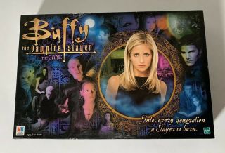Buffy The Vampire Slayer Board Game 2000 Hasbro Milton Bradley - Complete