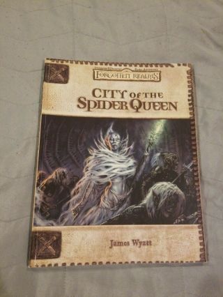 Dungeons & Dragons Forgotten Realms City Of The Spider Queen Adventure