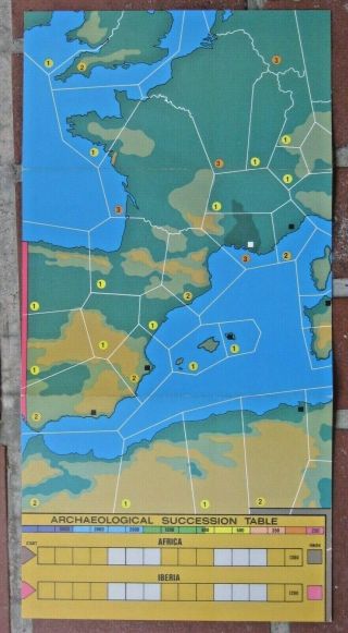Civilization West Extension Map By Avalon Hill