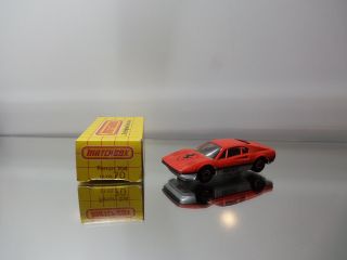 1983 Matchbox Ferrari 308 01 - 00 - 70 - Loose W/ Stamped Box 1/55 Scale