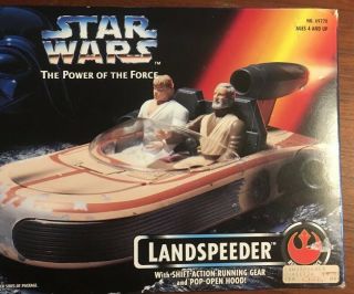 Star Wars Kenner Power of the Force Landspeeder Vehicle 1995 2