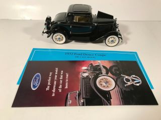 Franklin 1932 Ford Deuce Coupe,  1:24 Scale Die - Cast Model,  Boxed