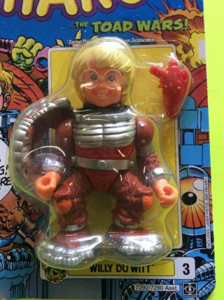 Vintage,  Figure,  The Space Adventures of Bucky O Hare Toad Wars WILLY DU Hasbro 2