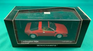 Minichamps 1981 Lamborghini Jalpa 400 103600 1:43 Scale Die Cast Model Car