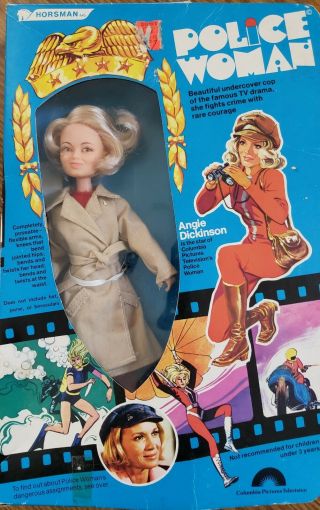 Vintage Hasbro Angie Dickinson - Police Woman/pepper Anderso 9 " Doll 8000