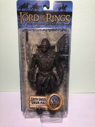 Cirth Ungol Uruk - Hai Lotr Return Of The King Toybiz 2004 Lord Of The Rings