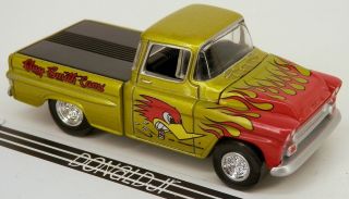Hot Wheels 1959 Chevrolet Apache Pickup Truck W/ " Mr.  Horsepower " Logo 1/64 Scale