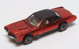10 Vintage Mattel Hot Wheels Redline 1968 Us Red Custom Eldorado