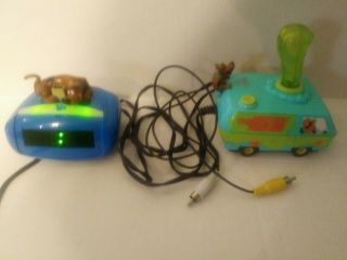 Scooby Doo Mystery Machine Jakks Pacific Plug N Play Tv Video Game & Clock Alarm