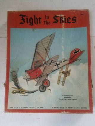 Vintage Fight In The Skies By Tsr Games (makers Of D&d) Please See Listing