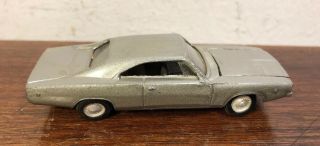 Vintage Silver Jet Wheel 1968 Dodge Charger Diecast Toy Vehicle 2
