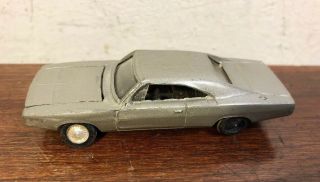 Vintage Silver Jet Wheel 1968 Dodge Charger Diecast Toy Vehicle 3
