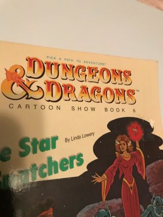 Dungeons And & Dragons Cartoon Show Book 6 - 1st Printing - 1985 2