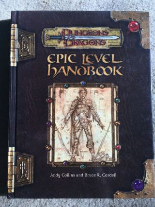 Dungeon And Dragons 3.  0 - Epic Level Handbook - Oop