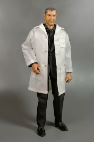 1/6 Scale Custom George Clooney 12 " Action Figure Doctor Er Ooak Kitbash