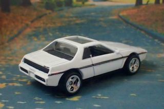 1984– 1988 Pontiac Fiero 2m4 Sports Car 1/64 Scale Limited Edition K