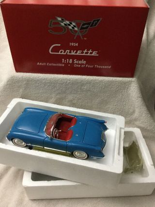 Matco Tools Chevy Corvette 1954 Ertl Racing Champions 1:18 Rare Die Cast Car