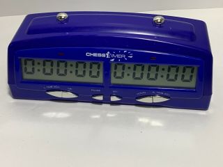 Blue Dual Clock Chess Timer