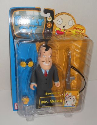 Family Guy Mr.  Weed Action Figure Series 4 Mezco Nos