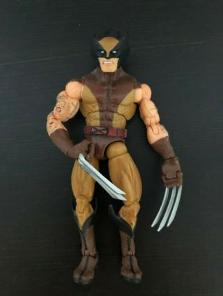 Marvel Legends Wolverine Brown Costume X - Men Series Vi Logan Toy Biz 6 " Loose