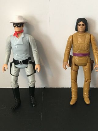Vintage 1980 Gabriel Legend Of The Lone Ranger And Tonto Action Figure