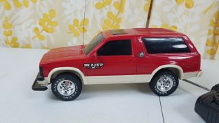 Vintage 1991 Chevrolet S - 10 Blazer 2 Door 4X4 Bright RC Car Remote Control 4