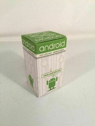 Andrew Bell Mini Google Android Robot Figurine Standard Edition Green Dead Zebra