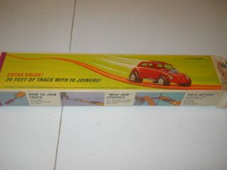 1970 Hot Wheels Hot Strip Track Pak - - 20 ft of track with 10 joiners 6