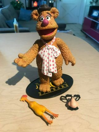 Fozzie The Bear Figure The Muppet Show 25 Years Palisades 2002 Loose Incomplete